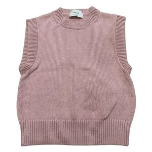 Wilfred Ribbed Knit Sweater Vest XS